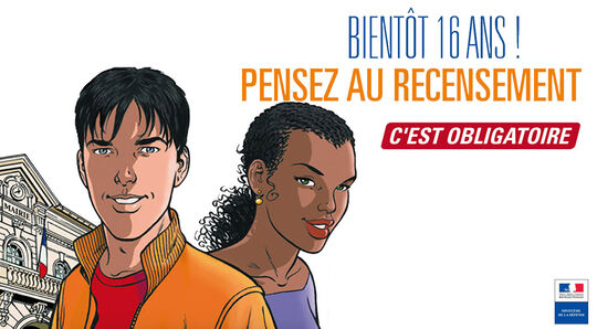 Bientôt 16 ans ! Pensez au recensement, c'est obligatoire